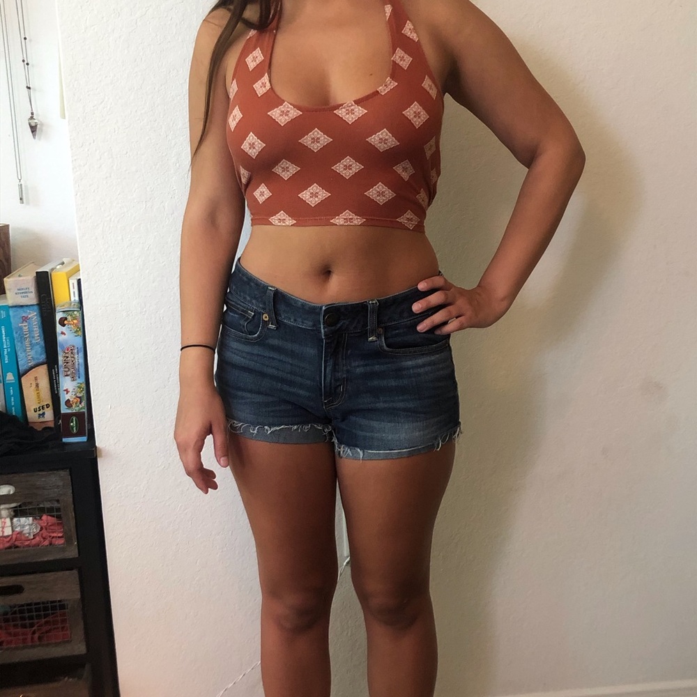 Boho Crop Top — Small